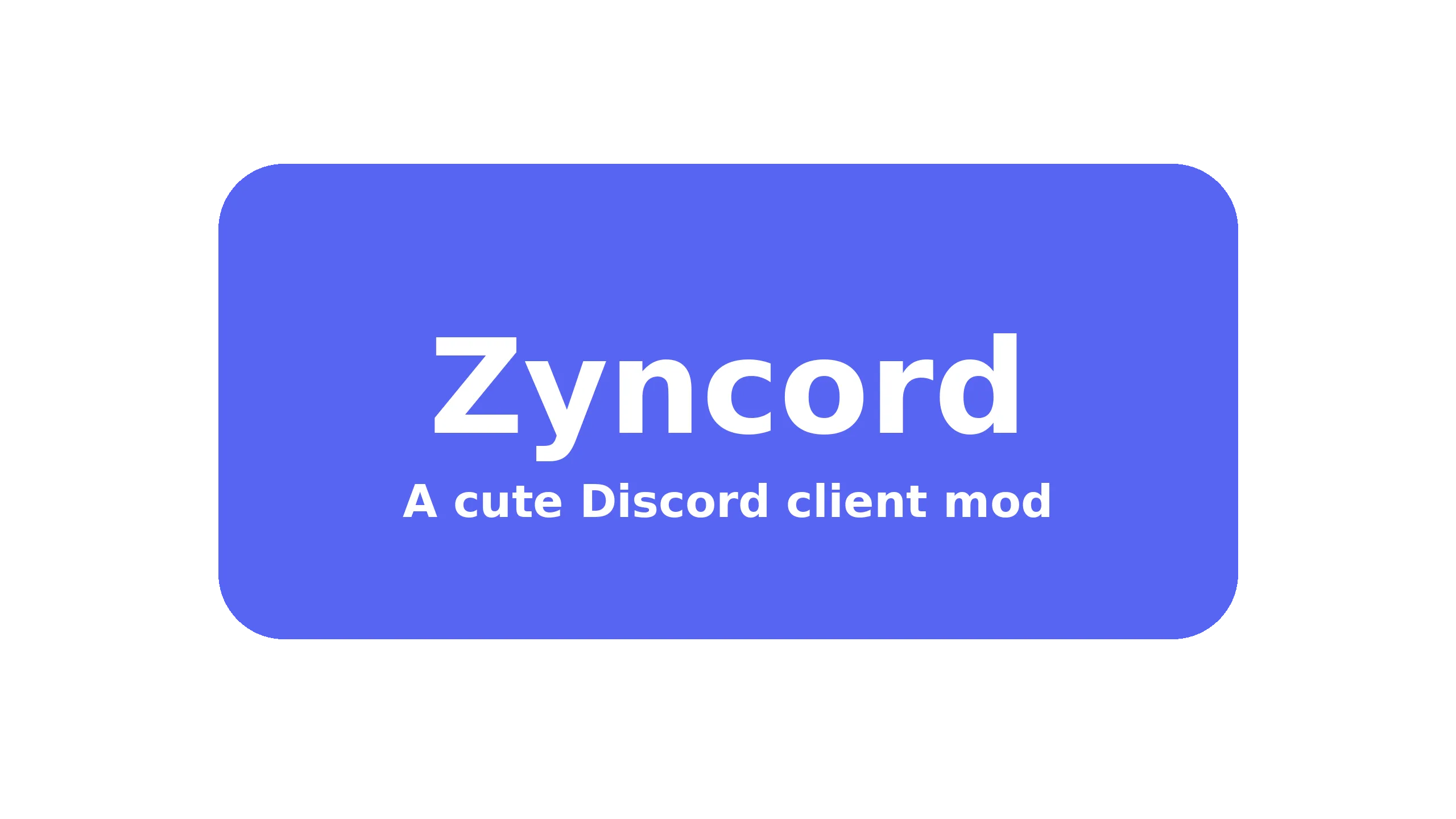 Zyncord cute wordmark